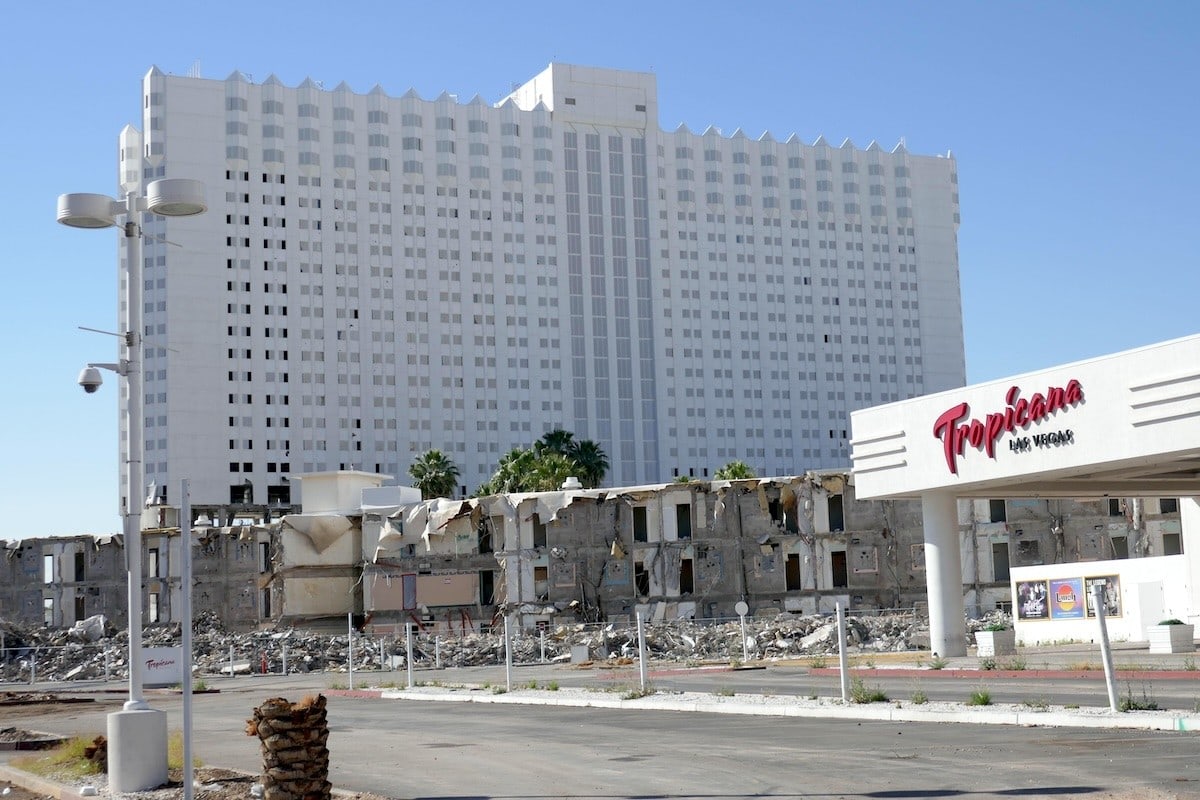 Tropicana Las Vegas skeleton