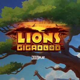 Lions GigaBlox Game Logo