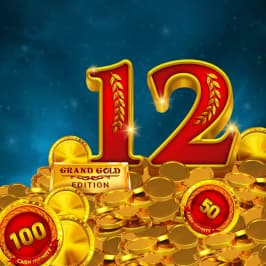 12 Coins Grand Gold Edition Game Logo