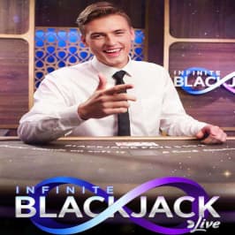 Infinite Blackjack Game Logo