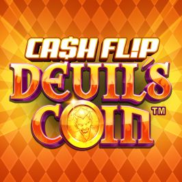 Cash Flip Devil's Coin Game Logo