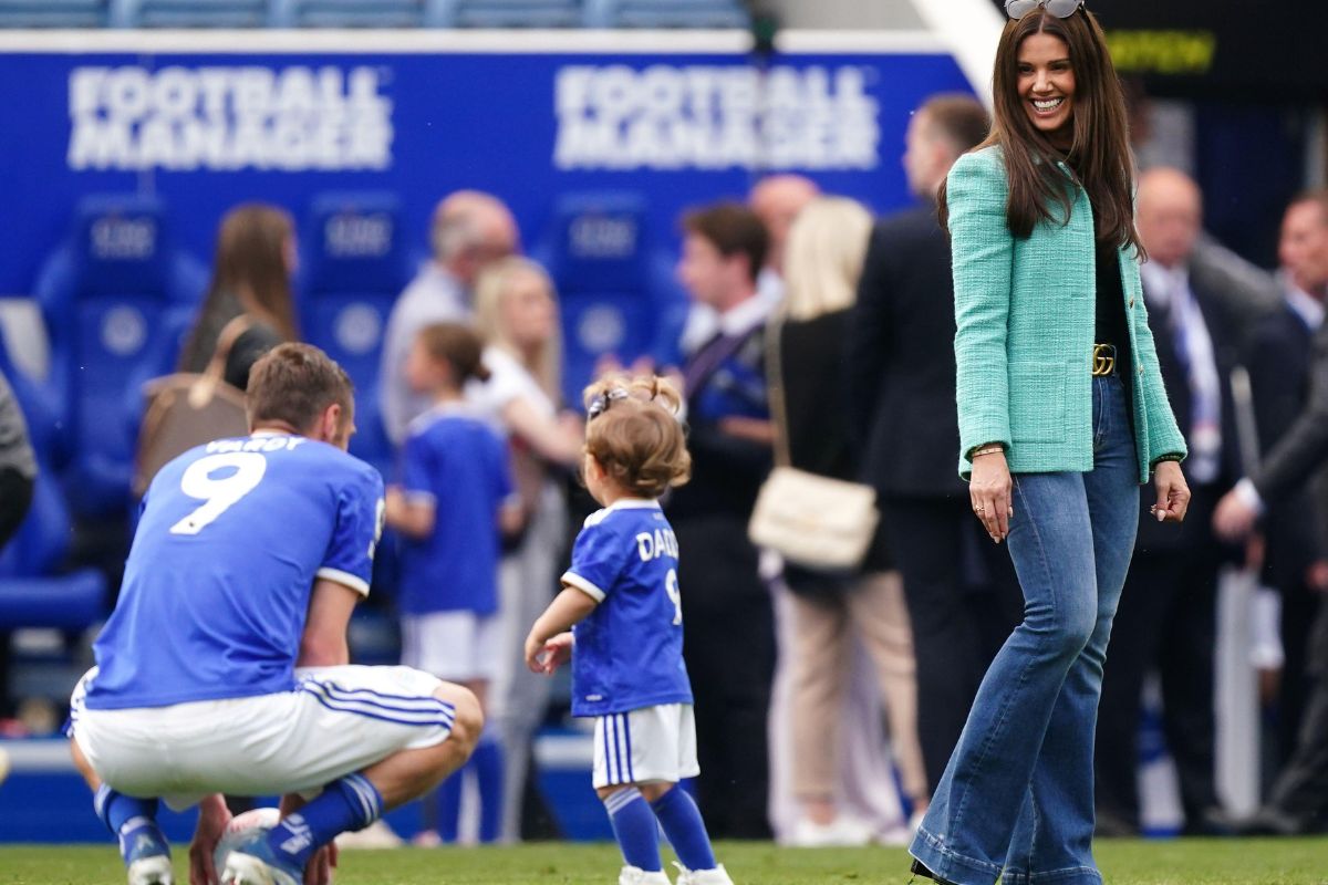 Jamie Vardy and Rebekah