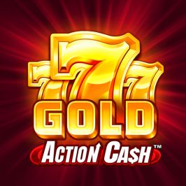 777 Gold Action Cash Game Logo