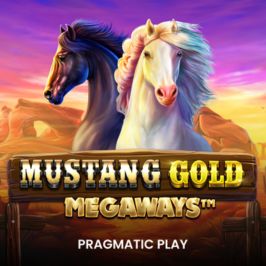 Mustang Gold Megaways Game Logo