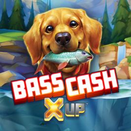 Bass Cash X UP Game Logo