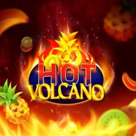 Hot Volcano Game Logo