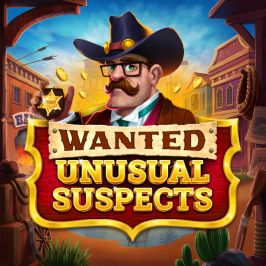 Wanted Unusual Suspects Game Logo