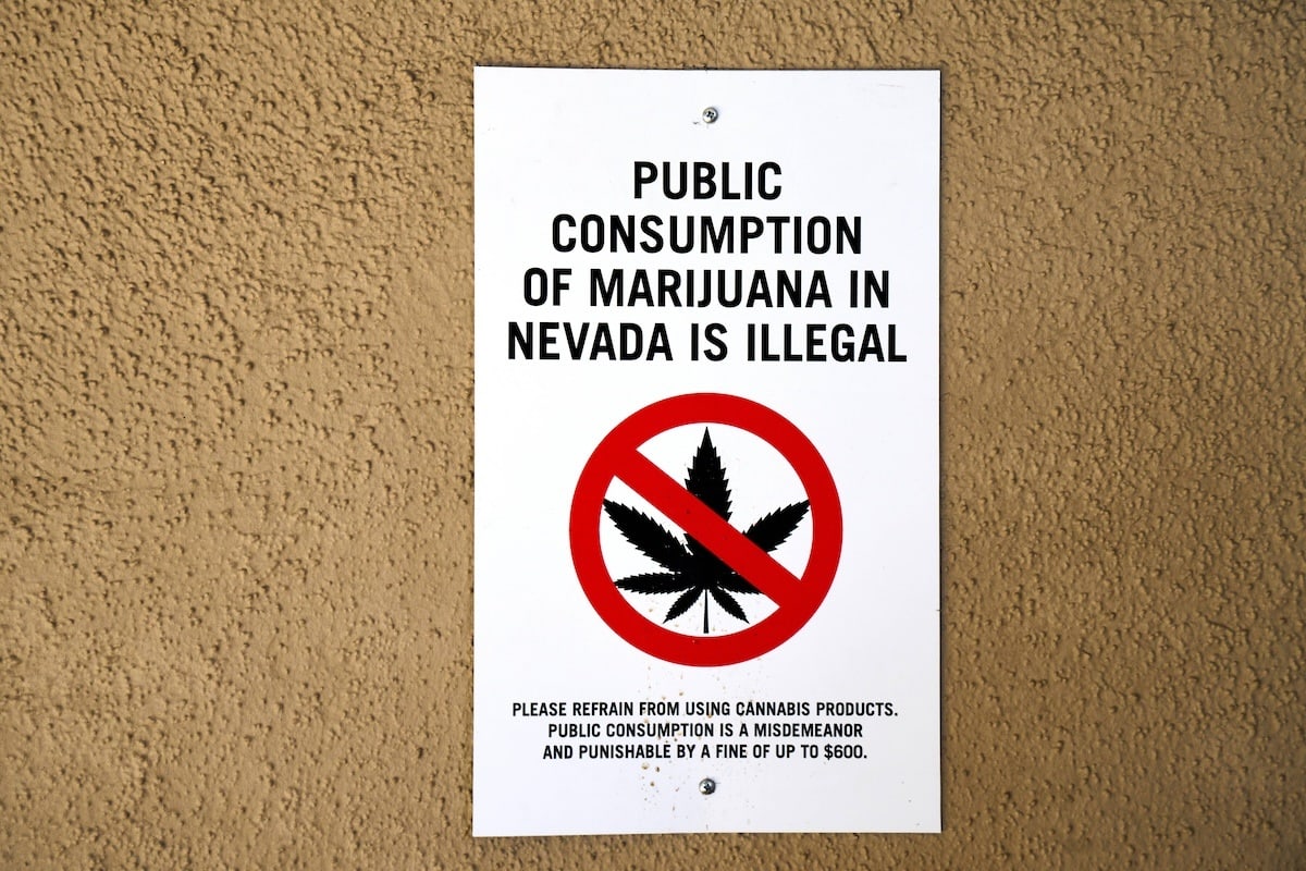 No pot smoking allowed