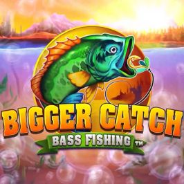 Bigger Catch Bass Fishing Game Logo