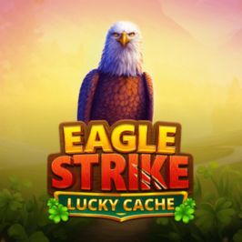 Eagle Strike Lucky Cache Game Logo