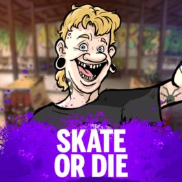 Skate or Die Game Logo
