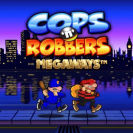 Cops 'n' Robbers Megaways Game Logo