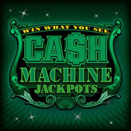 Cash Machine Jackpots Game Logo