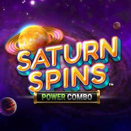 Saturn Spins Power Combo Game Logo