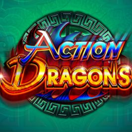 Action Dragons Game Logo