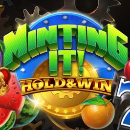 Minting It! Hold & Win Game Logo