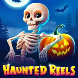 Haunted Reels Game Logo
