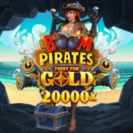 BOOM PIRATES FIGHT FOR GOLD Game Logo