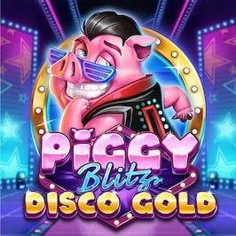 Piggy Blitz Disco Gold Game Logo