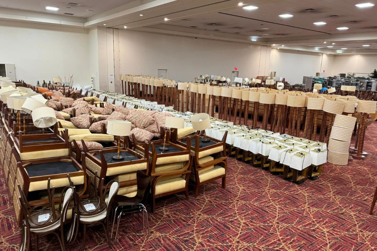 furnishings and equipment from Tropicana 13