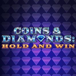 Coins & Diamonds: Hold & Win Game Logo