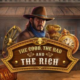 The Good, The Bad and The Rich Game Logo