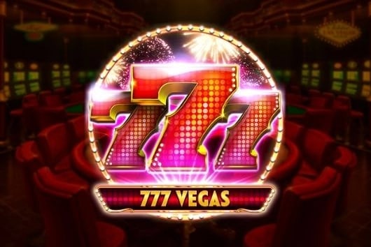 777 Vegas by Retro Gaming Game Logo