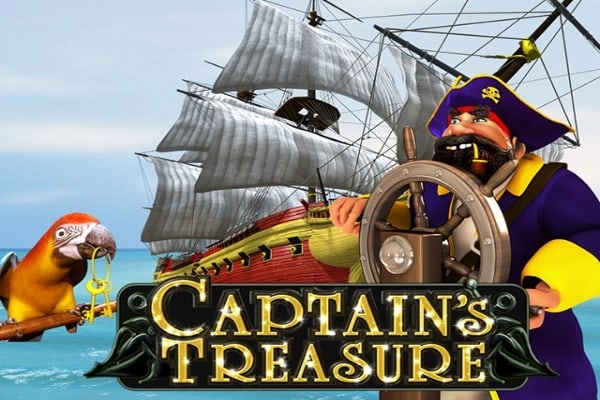 Captain's Treasure by Playtech Game Logo