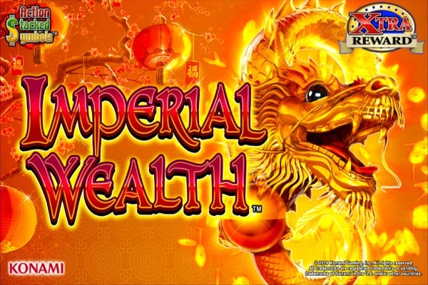Imperial Wealth by Konami Game Logo