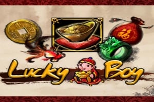 Lucky Boy by Ameba Entertainment Game Logo
