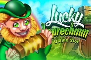 Lucky Leprechaun by Urgent Games Game Logo