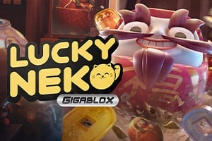 Lucky Neko by Yggdrasil Game Logo