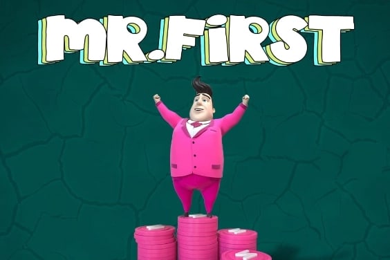 Mr. First by Aspect Gaming Game Logo