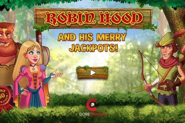 Robin Hood by Core Gaming Game Logo