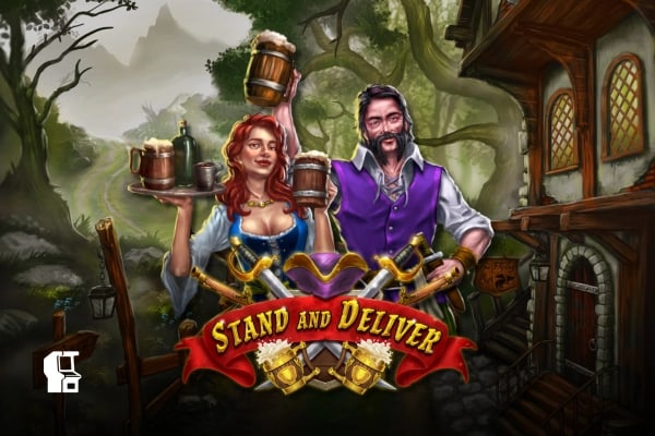 Stand and Deliver by Arcadem Game Logo