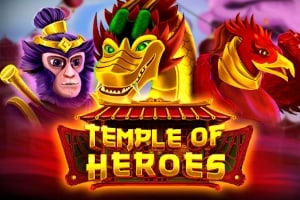 Temple of Heroes by PopOK Gaming Game Logo