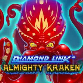 Diamond Link Almighty Kraken Game Logo
