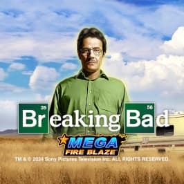 Mega Fire Blaze: Breaking Bad Game Logo