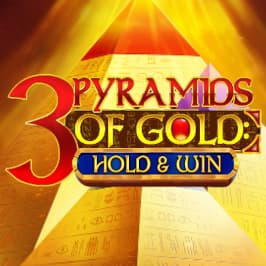 3 Pyramids of Gold Game Logo