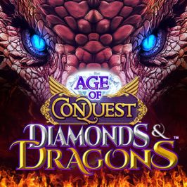 Age of Conquest Diamonds & Dragons Game Logo
