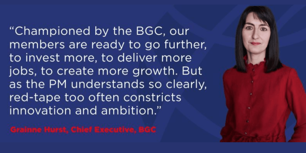 Grainne Hurst the CEO of the BGC