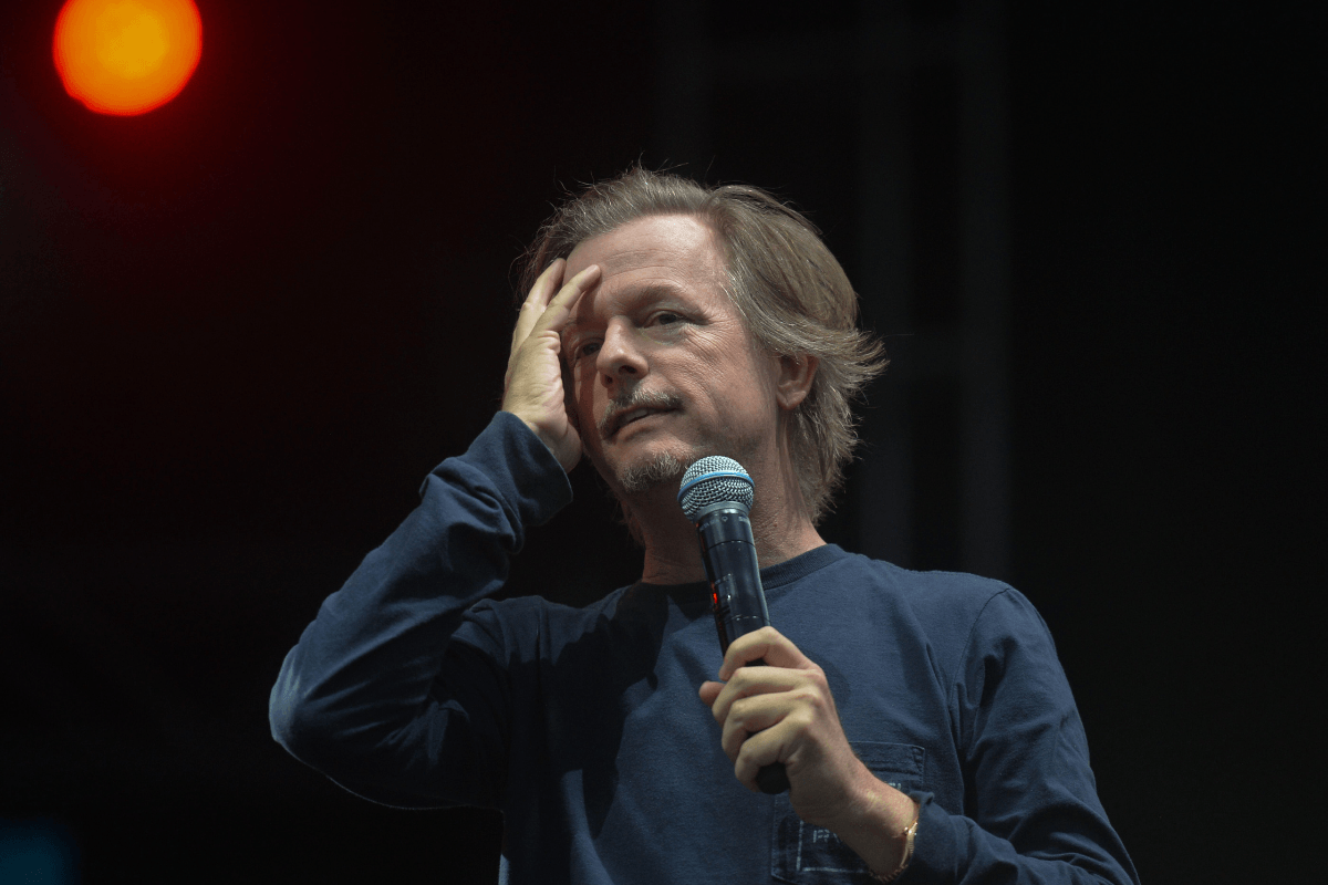 David Spade an American actor and standup comedian