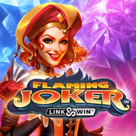 Flaming Joker Link&Win Game Logo