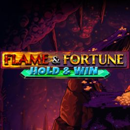 Flame & Fortune: Hold & Win Game Logo