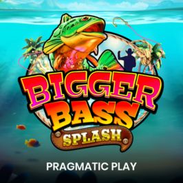 Bigger Bass Splash Game Logo