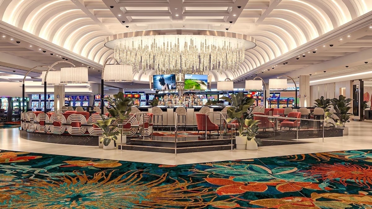 rendering of new center bar at Suncoast casino