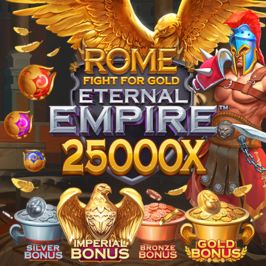 Rome Fight For Gold Eternal Empire Game Logo