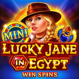Lucky Jane in Egypt Win Spins Game Logo