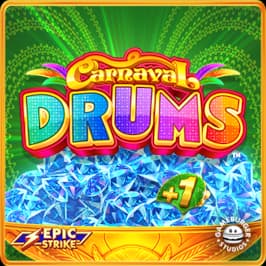 Carnaval Drums Game Logo