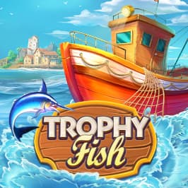 Trophy Fish Game Logo